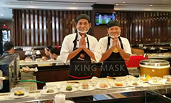 King Mask - หน้ากากกันน้ำลายสำหรับพ่อครัว Chef